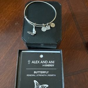 Alex and Ani Butterfly Bracelet